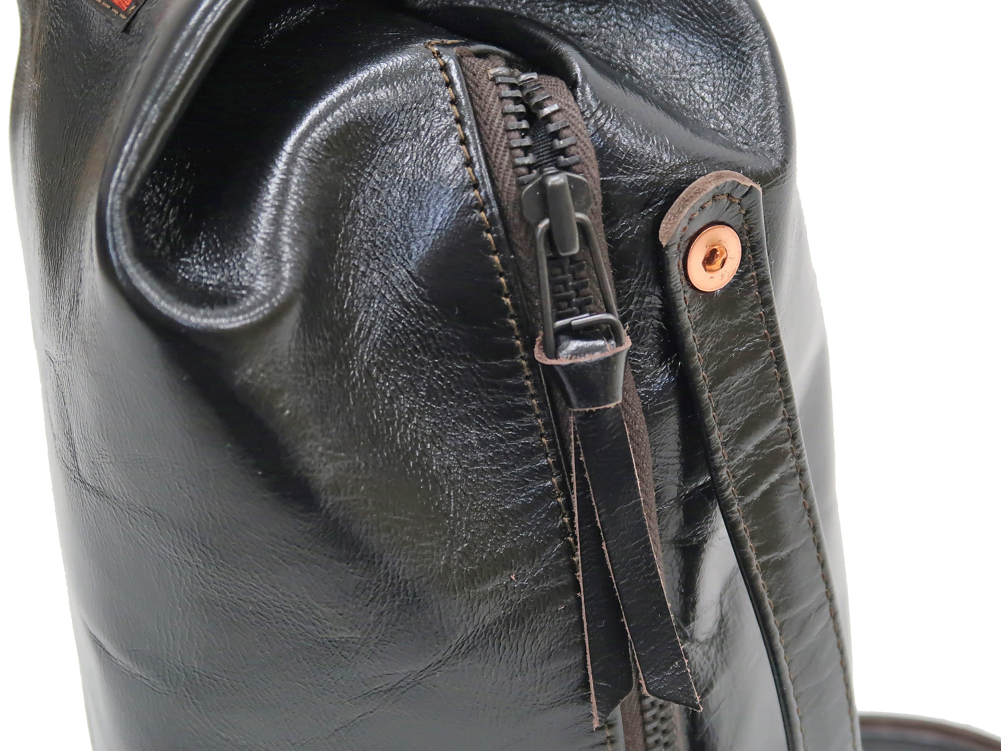 TOYS McCOY Genuine Leather Mini Duffle Sling Bag for Men - Compact Crossbody Shoulder Bag TMA2423-030 Black - Perfect for Travel, Gym & Everyday Carry