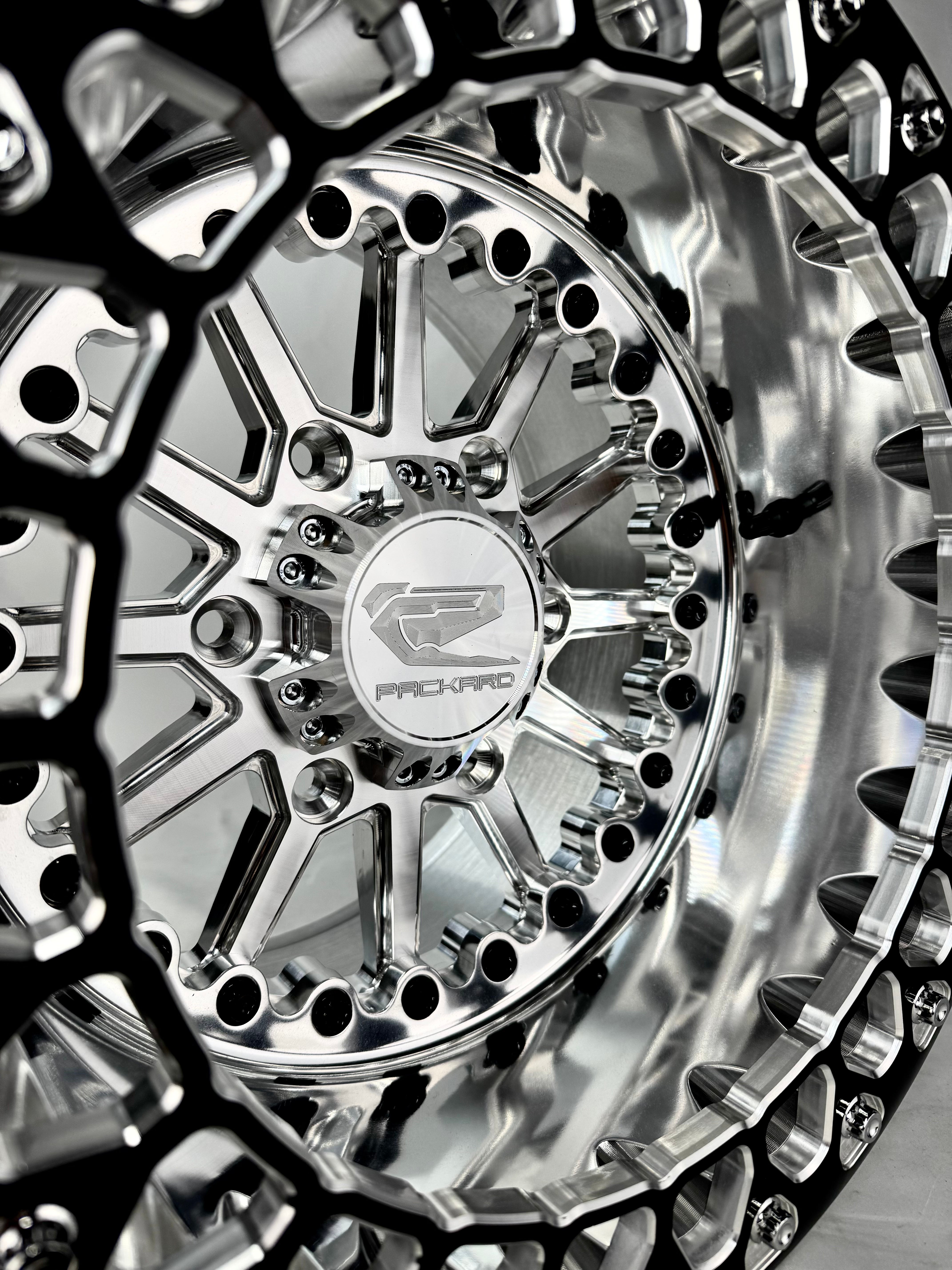 Element FF Forged Polished Beadlock Wheels - Silver Maverick R 6x139.7 Bolt Pattern for Off-Road Trucks & SUVs | Durable Alloy Rims for Adventure & Performance Driving