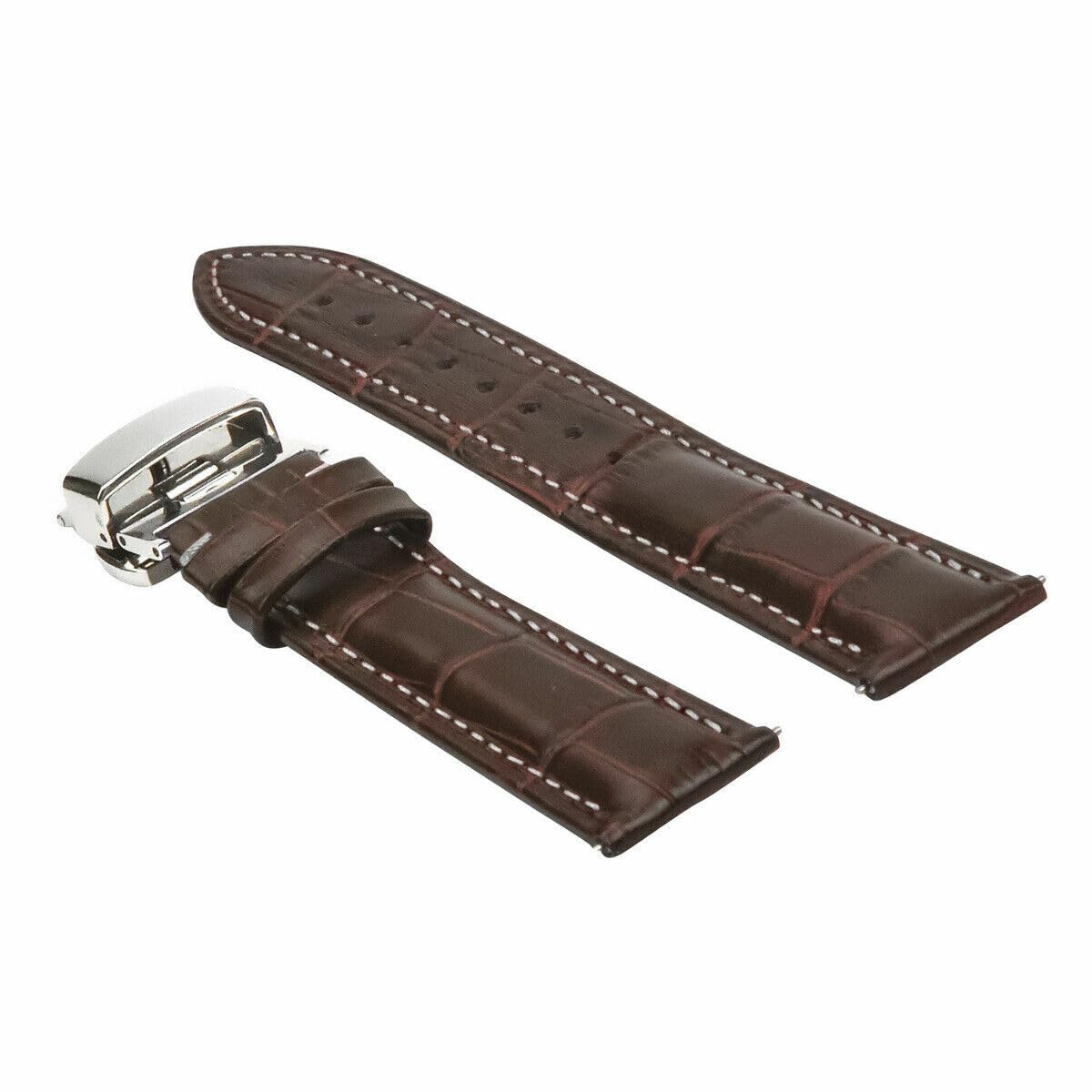 16-24mm Genuine Leather Watch Band Strap with Quick Release - Compatible with Citizen Watches - Perfect for Dress, Business & Everyday Wear