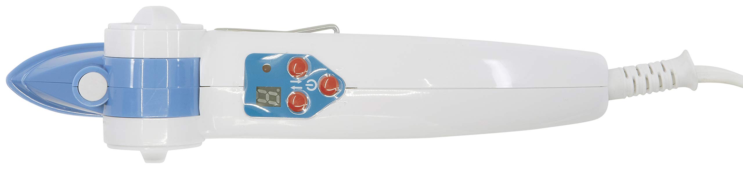 Dritz 29500 Petite Press Portable Mini Iron - White | Compact Travel Iron for Clothes, Sewing & Quilting | Perfect for Home, Office & Travel Use