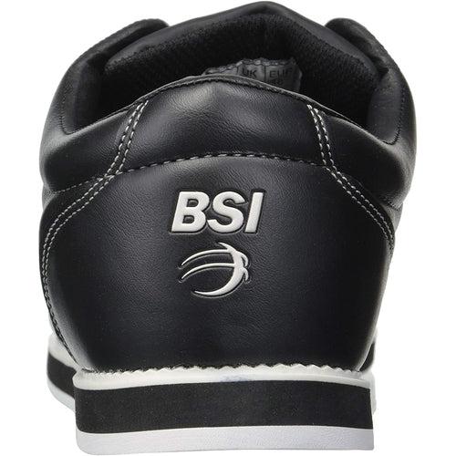 BSI Men's Classic Bowling Shoes for Men - Black | Comfortable & Durable for League Play & Casual Bowling