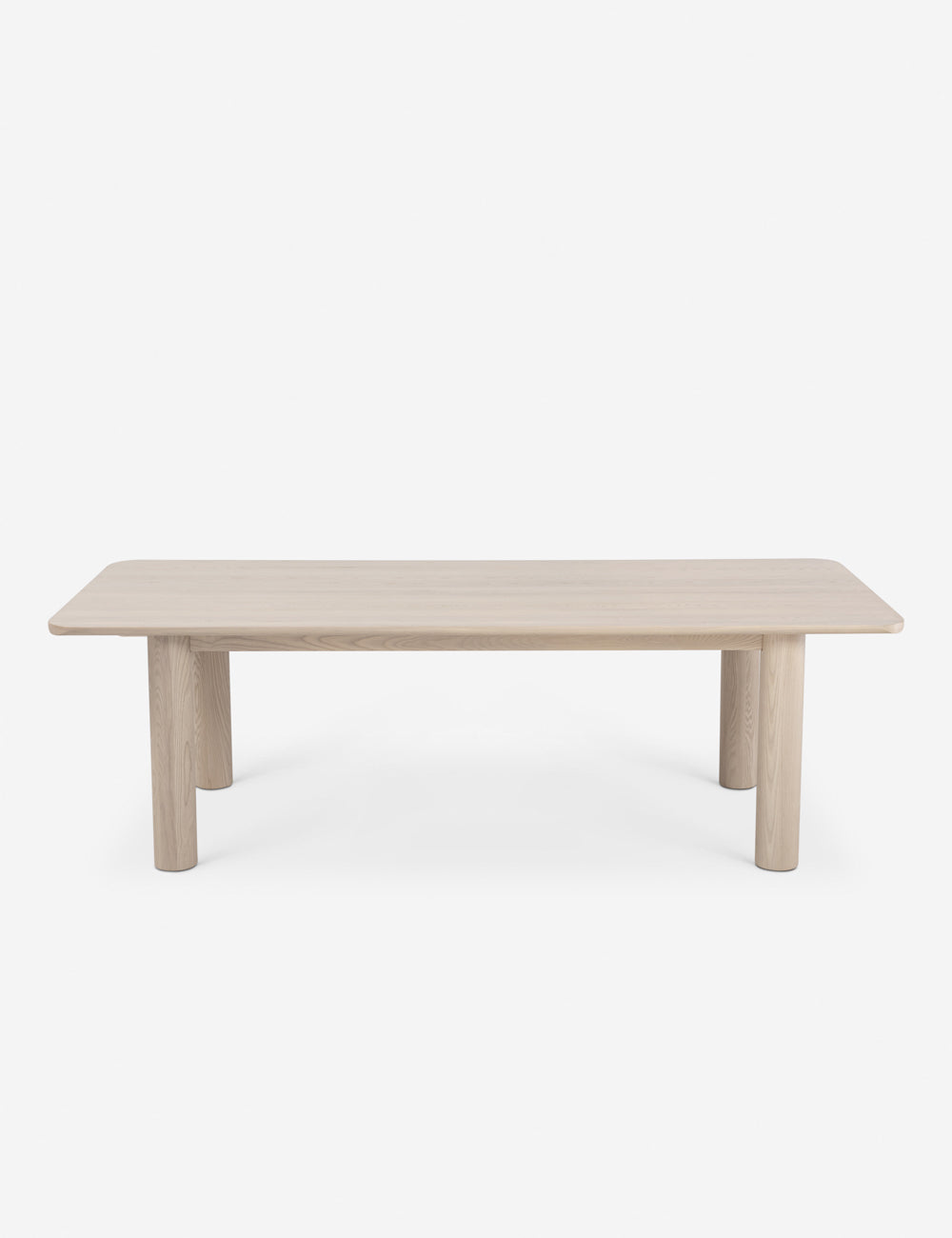 Sun at Six Arc Dining Table - Modern Solid Wood Dining Table for Kitchen & Dining Room - Perfect for Family Gatherings & Dinner Parties