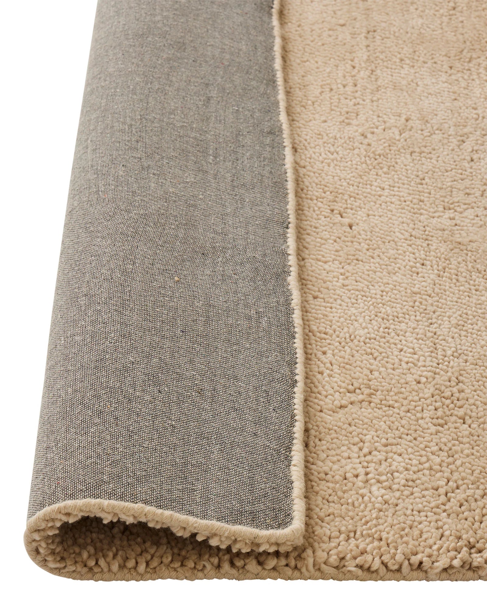 Valencia Rug Dune - Soft Bohemian Area Rug for Living Room, Bedroom & Nursery | Eco-Friendly Handwoven Cotton Carpet for Home Decor