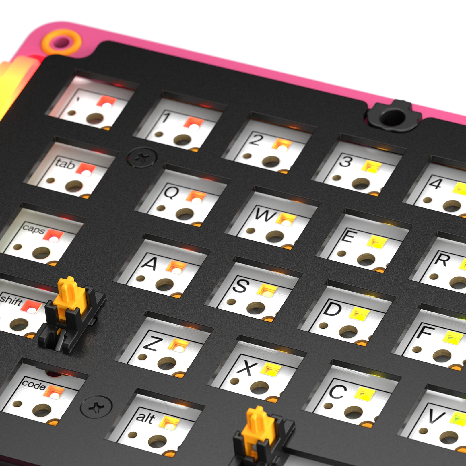 GMMK 3 Limited Edition Metal Bottom Case - Flamingo Pink 65% Mechanical Keyboard for Gaming & Typing | Perfect for PC Gamers & Office Work