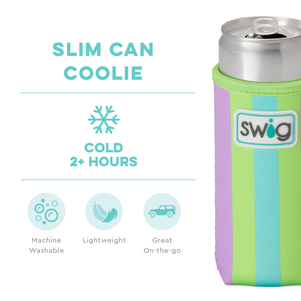 UV-Protected Slim Can Cooler - Keep Drinks Cold for Hours | Perfect for Beach, Pool, BBQ & Outdoor Parties