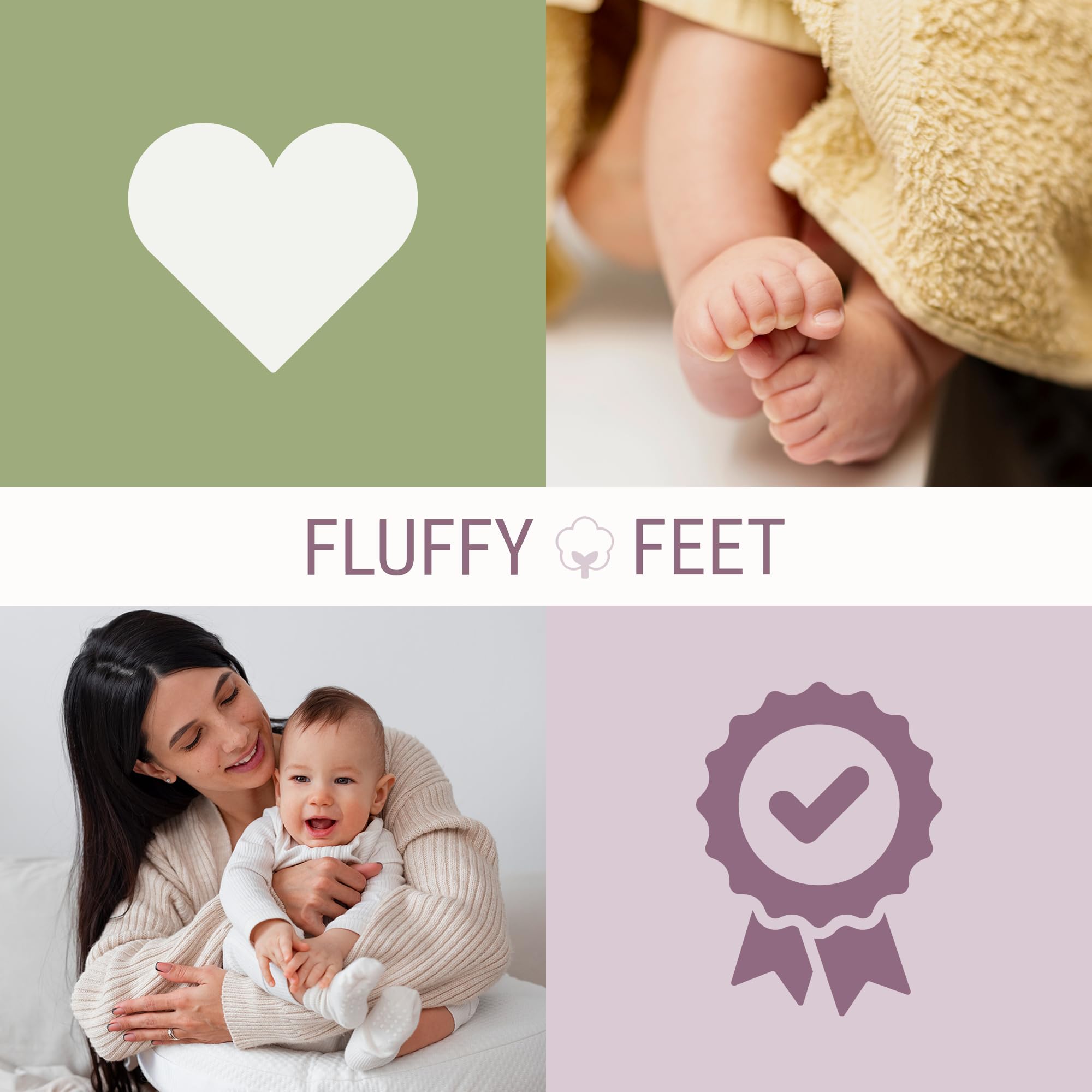 **Unisex Baby Tights - 3 Pack Soft Cotton Thick Leggings with Anti-Slip Sole for Boys & Girls | Seamless & Comfortable for Playtime, Daycare & Winter Wear**