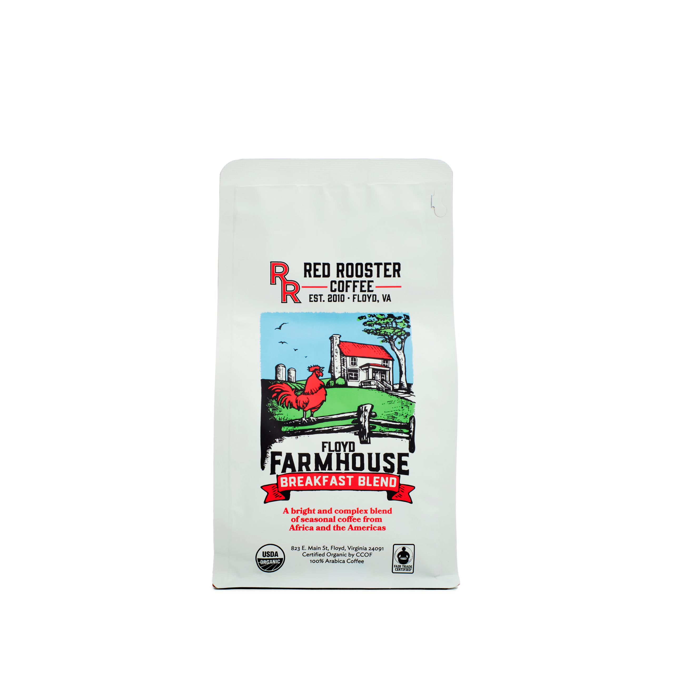 Premium Farmhouse Breakfast Blend Coffee - Rich & Smooth Medium Roast for Morning Energy | Perfect for Home Brewing, Office & Gifting