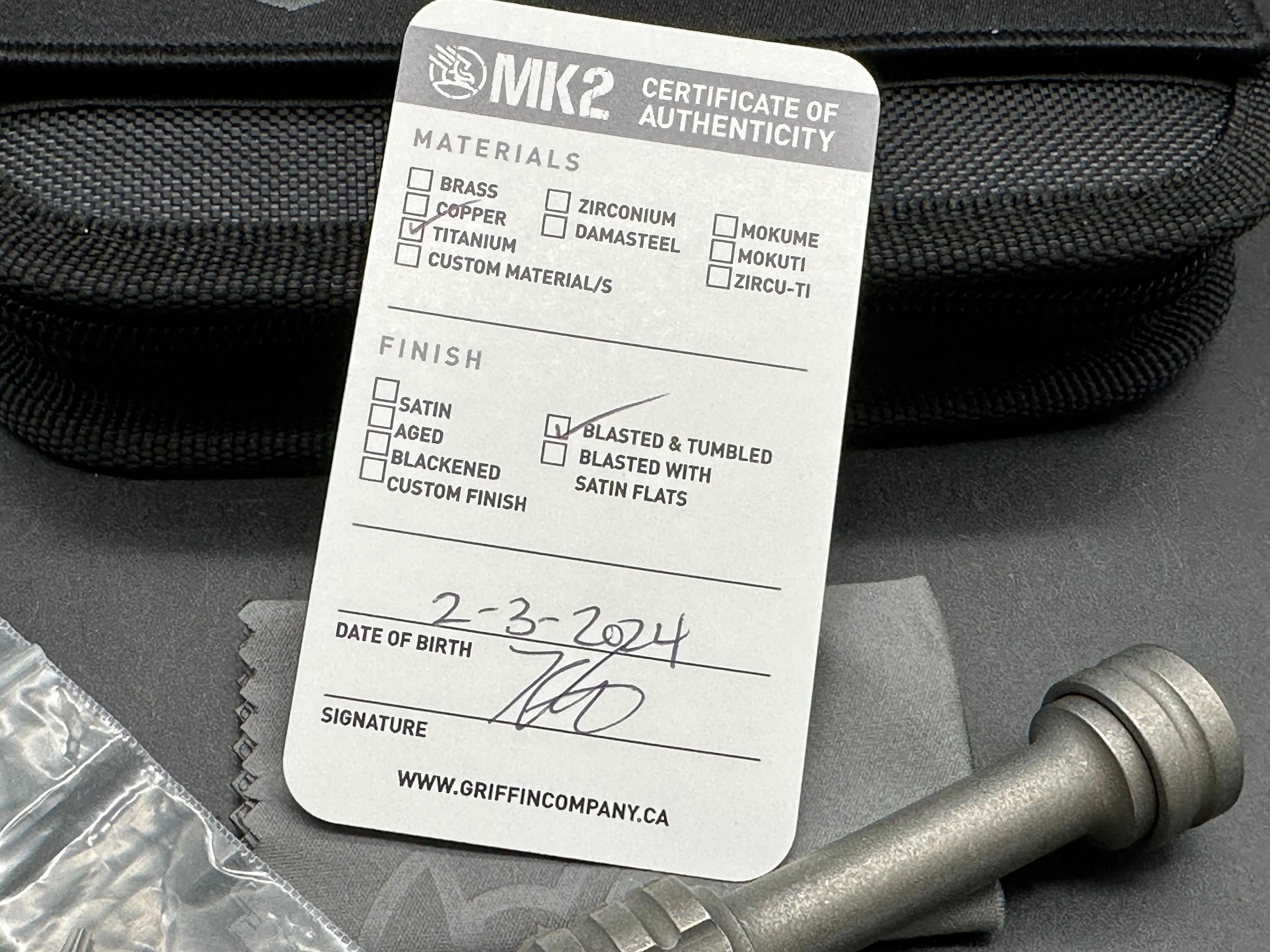 Griffin Co MK2 3.75