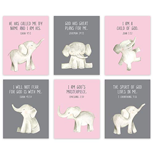Elephants Pink
