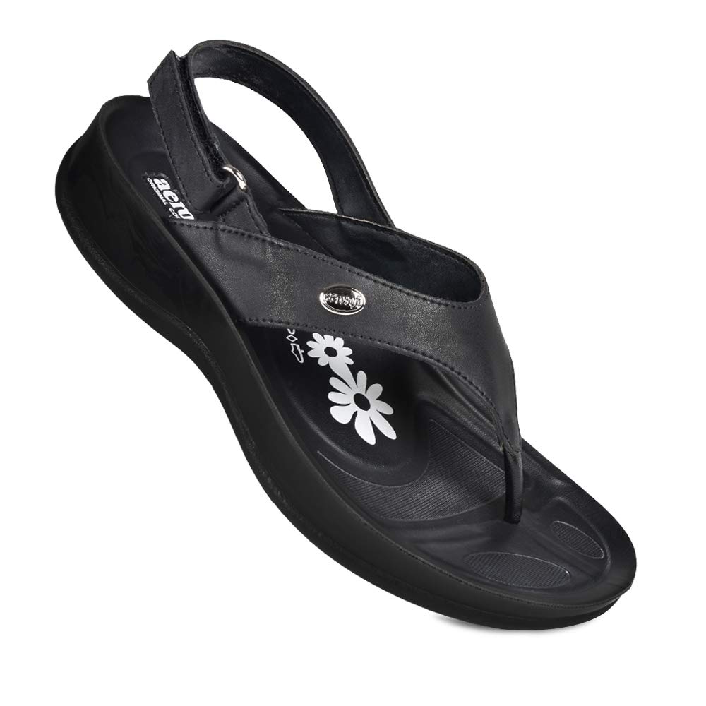 Aerosoft Women's Comfortable Slider Sandals - Lightweight & Breathable for Summer, Beach, and Casual Wear