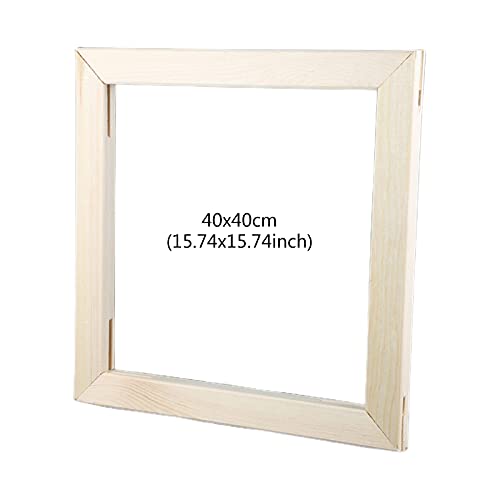 40x50cm Wooden Picture Frame for Photos, Digital Oil Paintings & Diamond Art - DIY Display Frame (Color: 4040) - Perfect for Home Decor, Office & Gift Giving