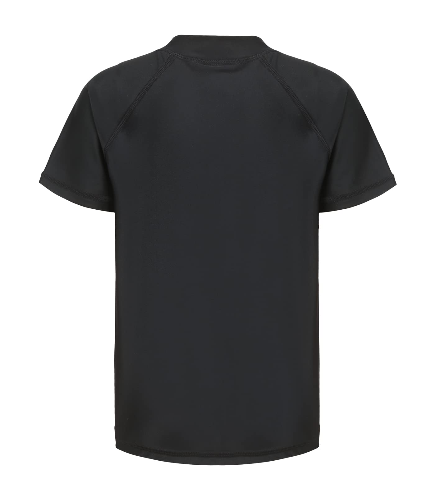 Boys UPF 50+ Swim Shirt - Short Sleeve Rash Guard with Sun Protection - Perfect for Beach, Pool & Water Sports