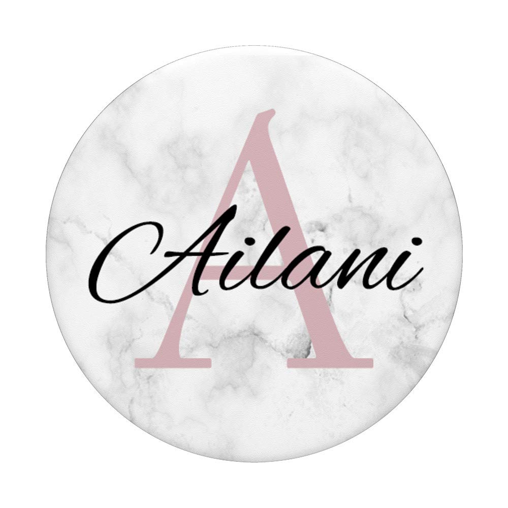 Ailani Rose Pink Monogram Letter A Girls Personalized Necklace - Elegant Initial Jewelry Gift for Women & Teens - Perfect for Birthdays, Anniversaries & Special Occasions