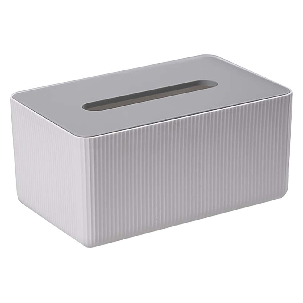 Toyvian 1pc Corrugated Paper Tissue Box Holder - Decorative Napkin Dispenser for Kitchen, Bathroom & Office Organization | Eco-Friendly Storage Solution