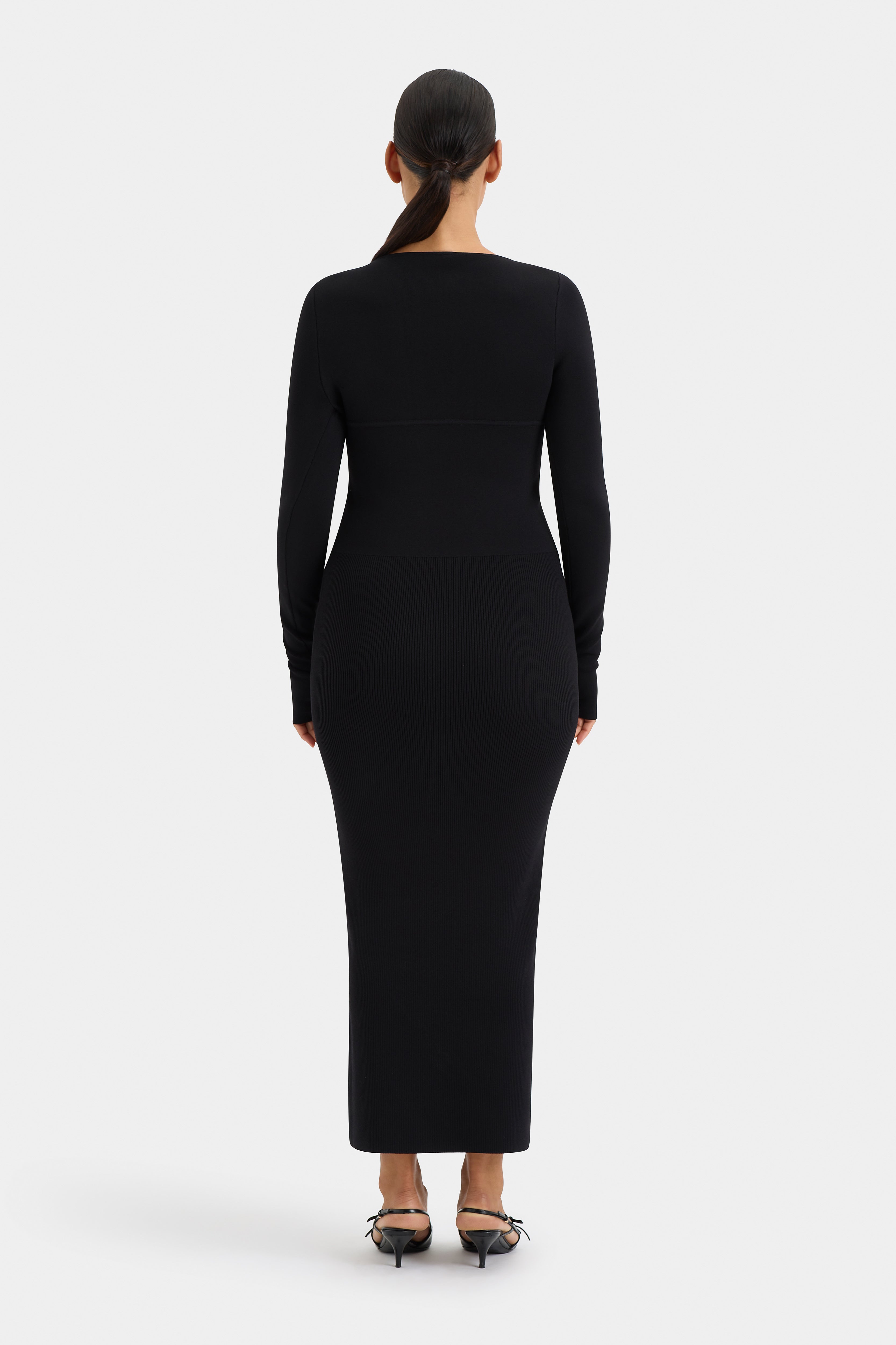 Helena Women's Long Sleeve Maxi Dress - Flowy Elegant Boho Style for Fall Winter, Perfect for Weddings, Parties & Casual Outings