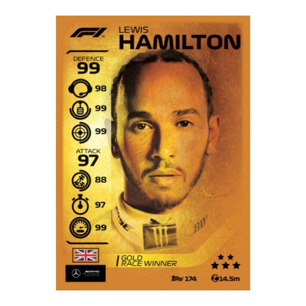 Topps F1 Turbo Attax Trading Card Game Pack - Collectible Formula 1 Racing Cards for Kids & Adults - Perfect for Game Nights, Gifts, and Sports Memorabilia Collections