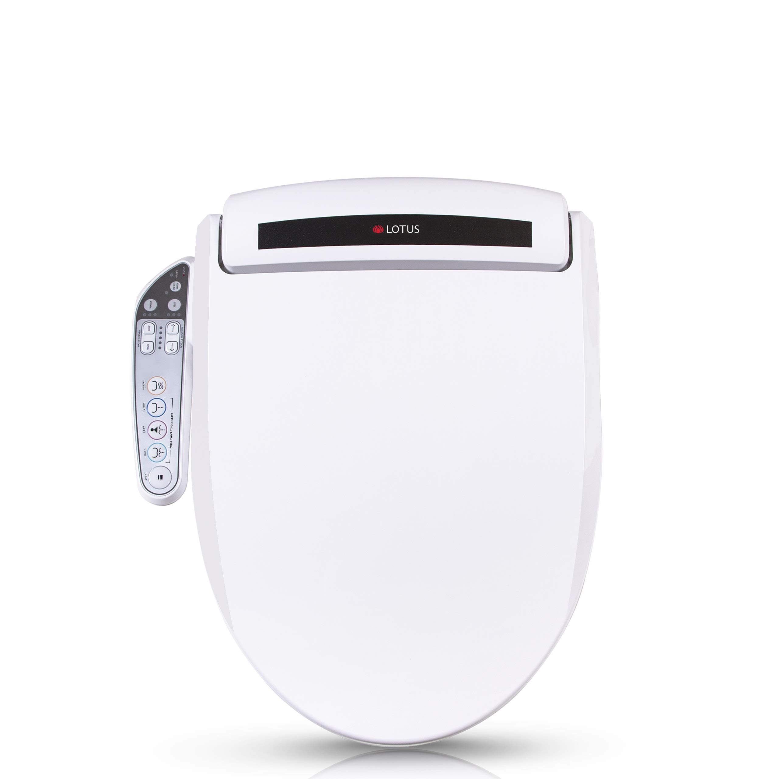 Smart Bidet ATS-800 - FDA Registered Bidet Toilet Seat with Heated Seat, Temperature Controlled Water Wash & Warm Air Dryer | Easy DIY Installation | Made in Korea | Perfect for Bathroom Upgrade & Modern Home Comfort