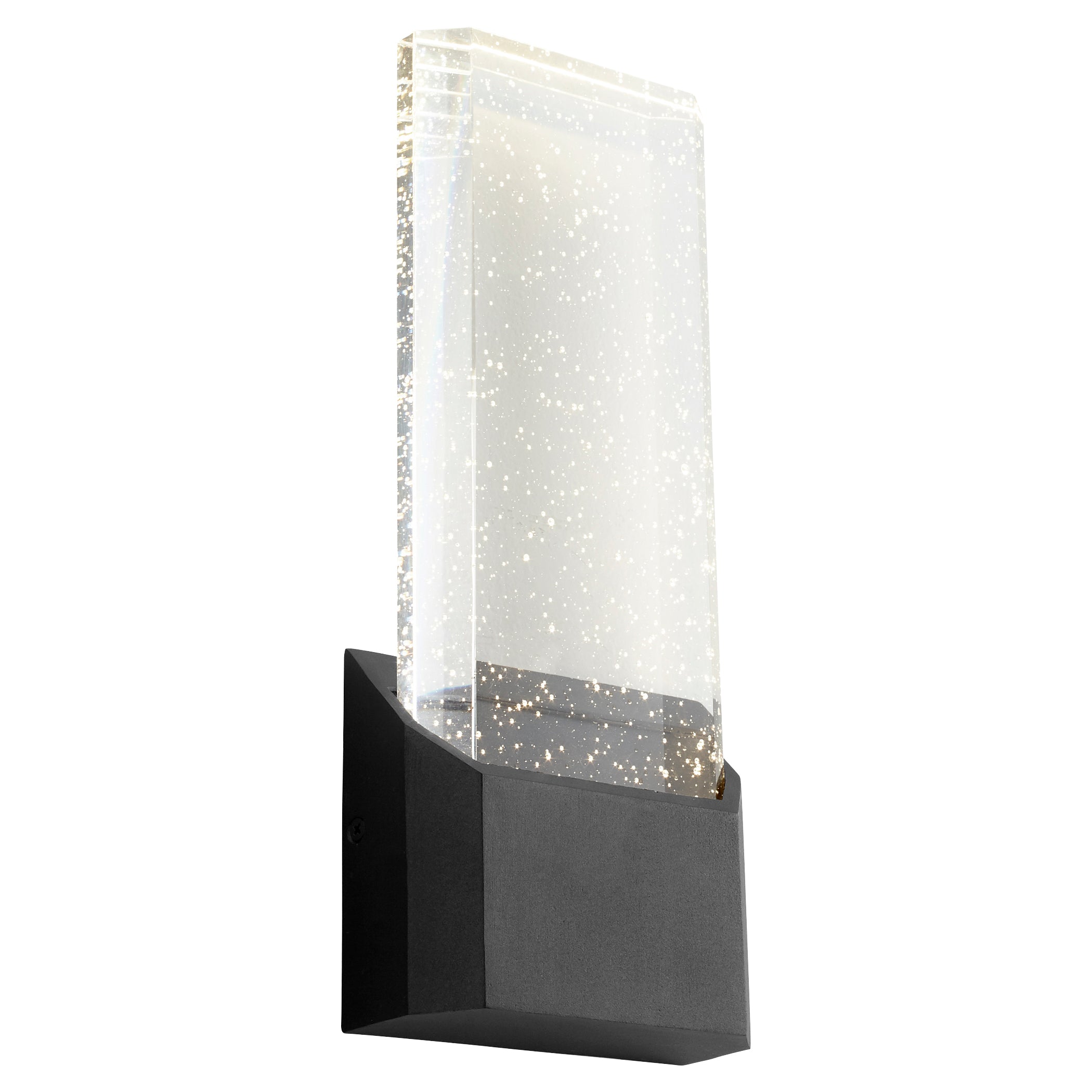 Oxygen Esprit 3 755 15 Outdoor Wall Sconce Light - Black Waterproof Exterior Lighting for Patio, Garden & Porch