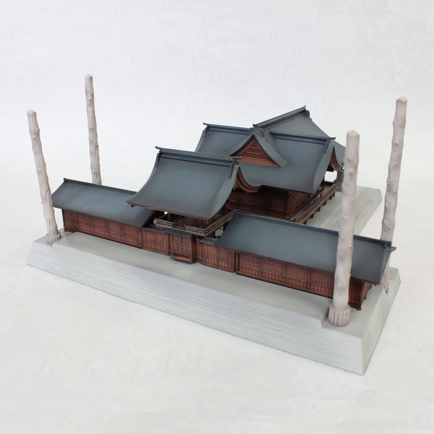 1/150 Scale Shinano Suwa Taisha Plastic Model Kit - Ichinomiya Shimosha Akimiya Shrine Replica for Collectors & Japanese Culture Enthusiasts | Perfect for Diorama, Home Decor & Gifts