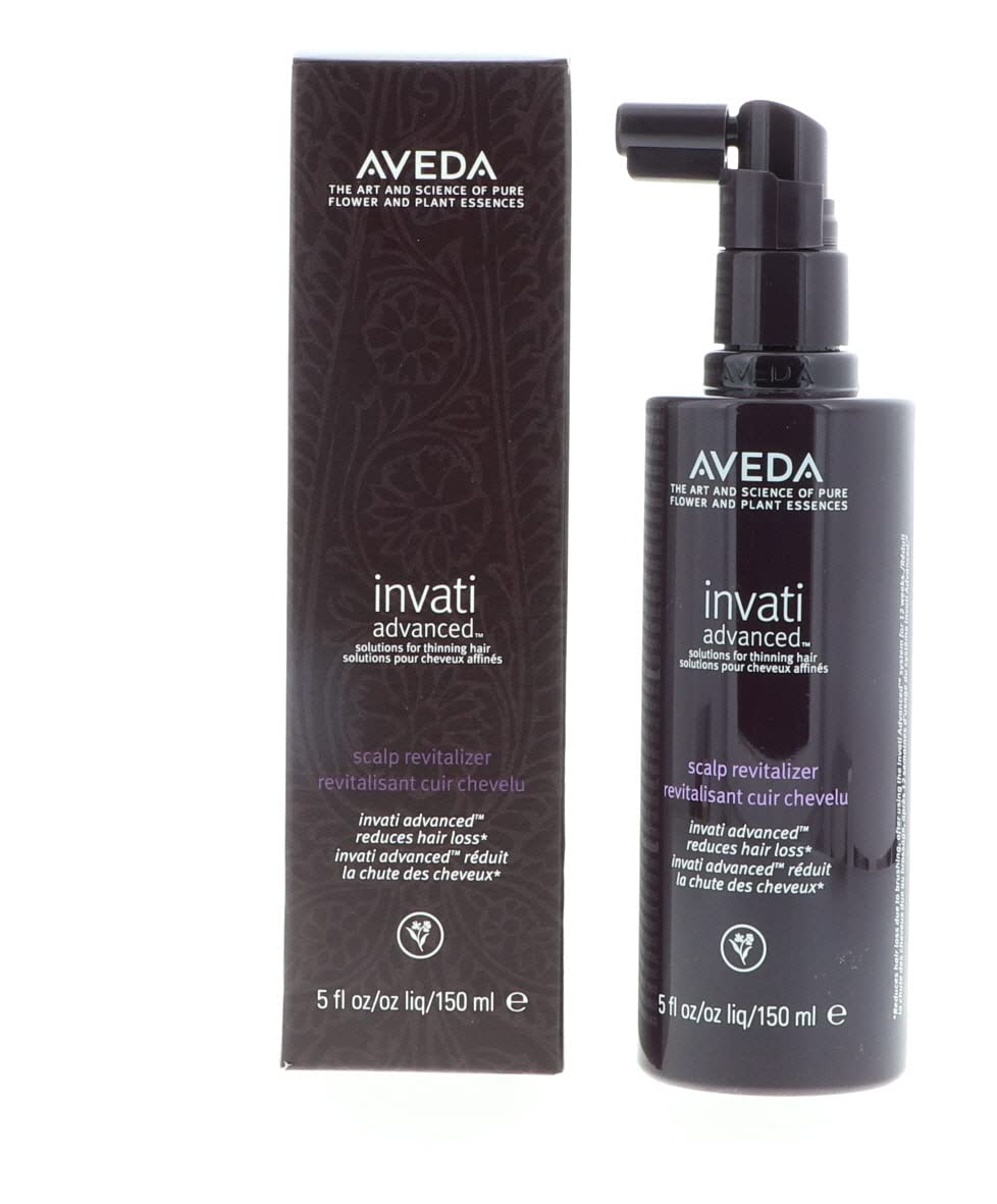 Aveda Invati Scalp Revitalizer Spray for Thinning Hair - 5oz/150ml - Natural Hair Growth Treatment for Thicker, Fuller Hair - Perfect for Daily Use at Home or Salon