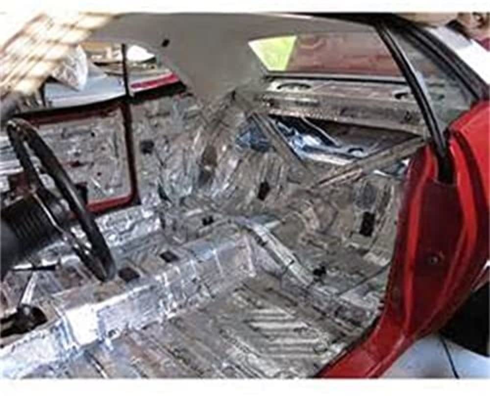 HushMat 662691 Sound Deadening & Heat Insulation Kit for 1969 Mopar B-Body Road Runner - Car Floor Noise Reduction & Thermal Barrier - Perfect for Classic Car Restoration & Road Noise Control