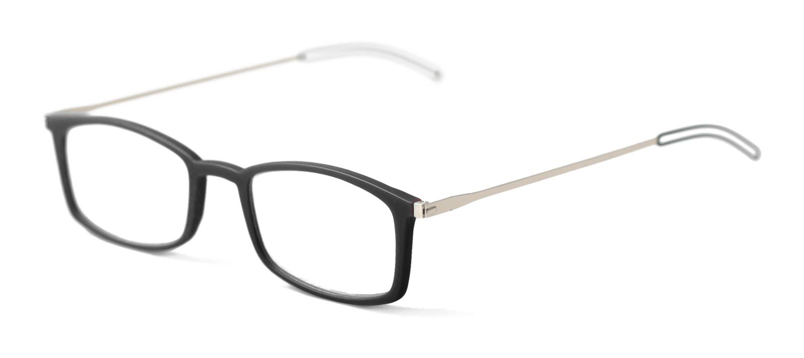 SOOLALA Blue Light Blocking Reading Glasses - Anti Eyestrain Folding Readers with Case for Computer Work, Gaming & Night Reading