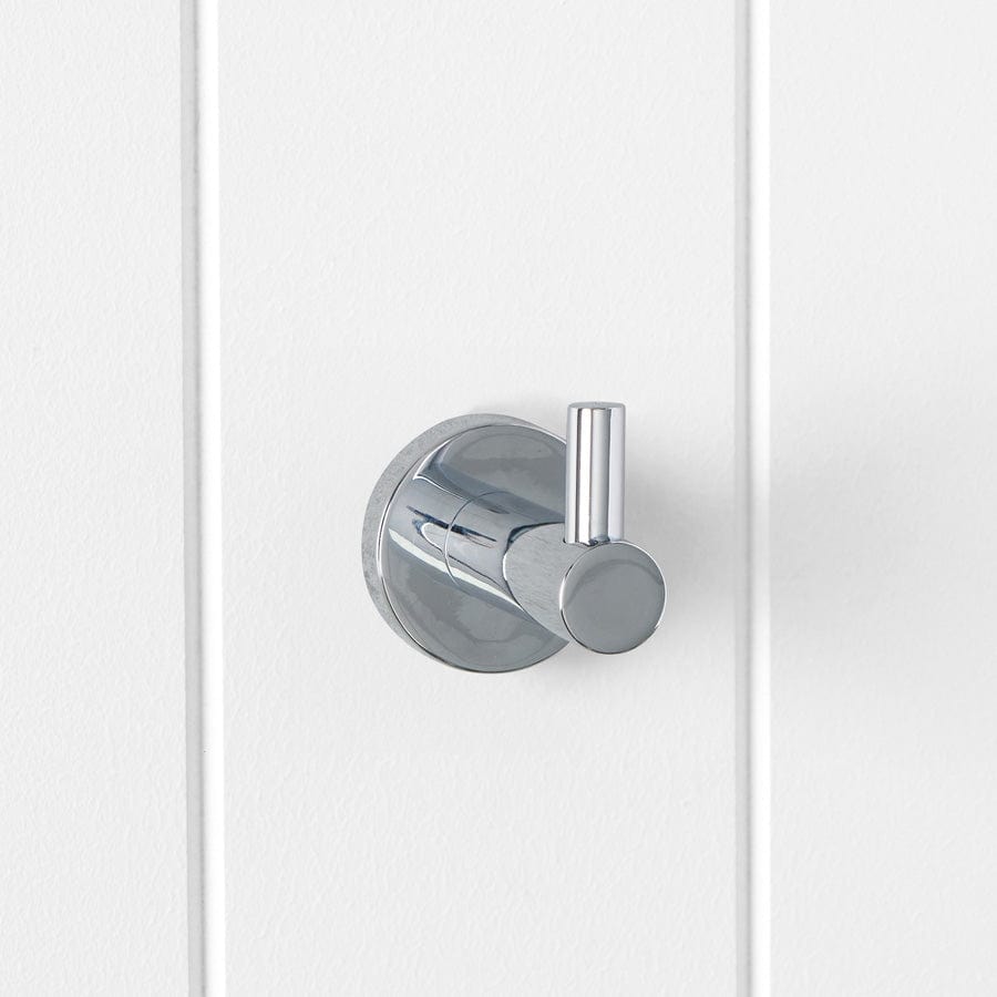 Stainless Steel Robe Hook - Chrome Bathroom Wall Hook for Towels, Robes & Coats - Perfect for Bathroom, Bedroom & Closet Organization