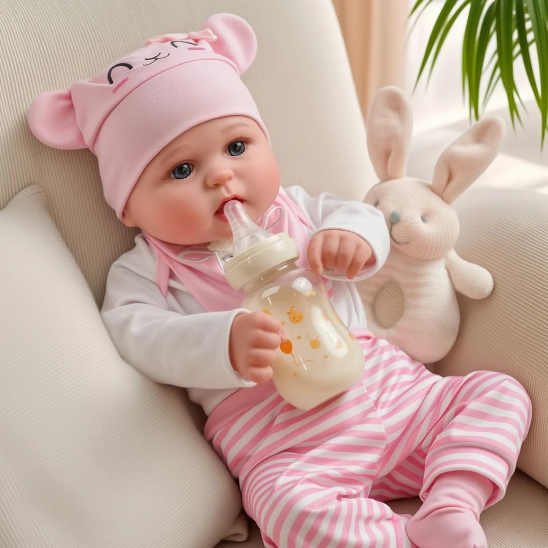 Bailyn 20 Inch Realistic Reborn Baby Doll - Handmade Soft Body Lifelike Newborn Doll for Girls & Boys Age 3+ | Perfect Gift for Kids, Collectors & Nursery Decor