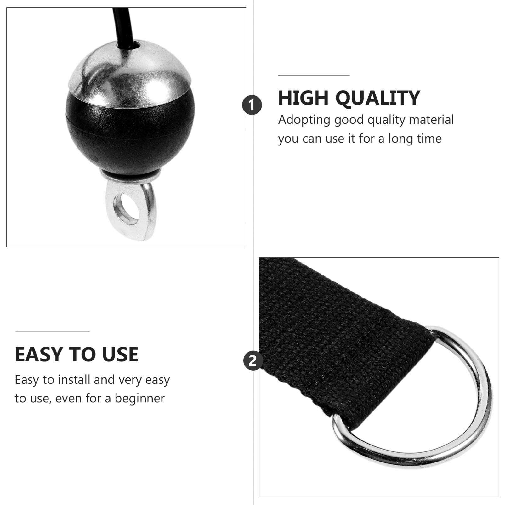 BESPORTBLE Professional DIY Loading Pulley System - Forearm & Muscle Strength Training Kit with Rope & Cable for Home Gym | Perfect for Full-Body Workouts, Weight Training & Fitness Equipment