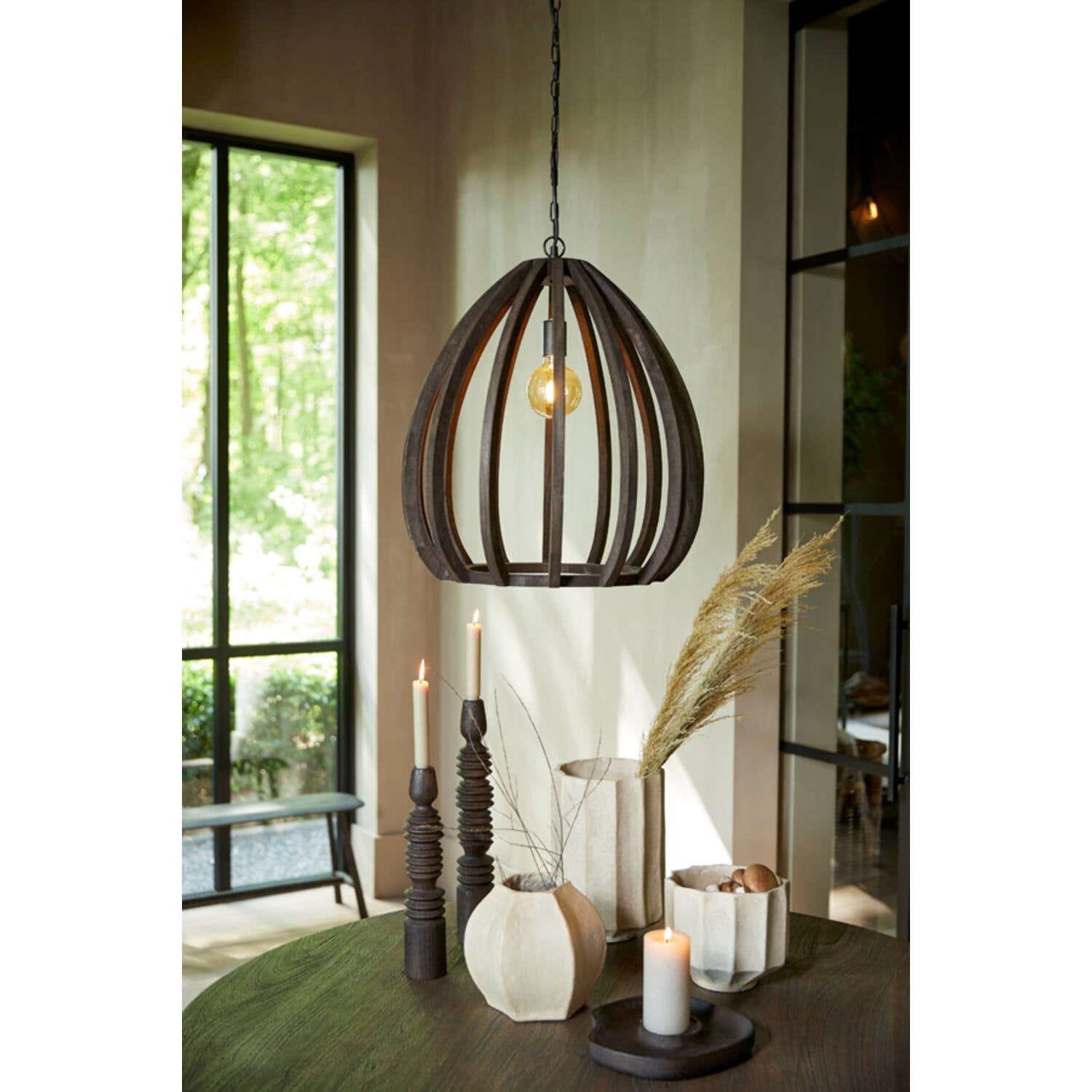 Stylish Barsia Pendant Light - Modern Hanging Chandelier for Kitchen Island, Dining Room & Bedroom Decor
