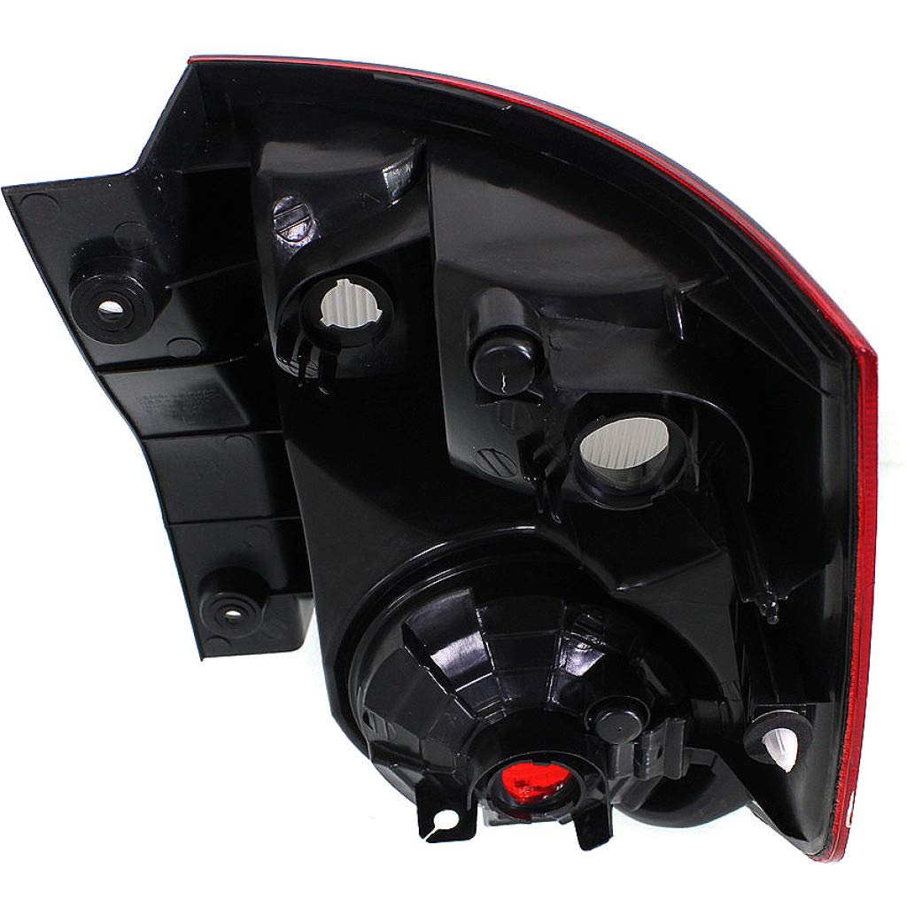 Honda Element Tail Light Assembly 2003-2008 - Driver Side DOT Certified with Bulbs | HO2818125 33551-SCV-A01 | Perfect for Replacement & Night Driving Safety (EX Trim)