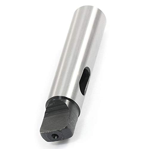 High-Speed Steel MT2 to MT3 Taper Adapter Drill Sleeve - 113mm Lathe Tool Reduction Sleeve for Precision Metalworking & Woodturning | Perfect for CNC Machines, Drill Presses & Lathe Operations