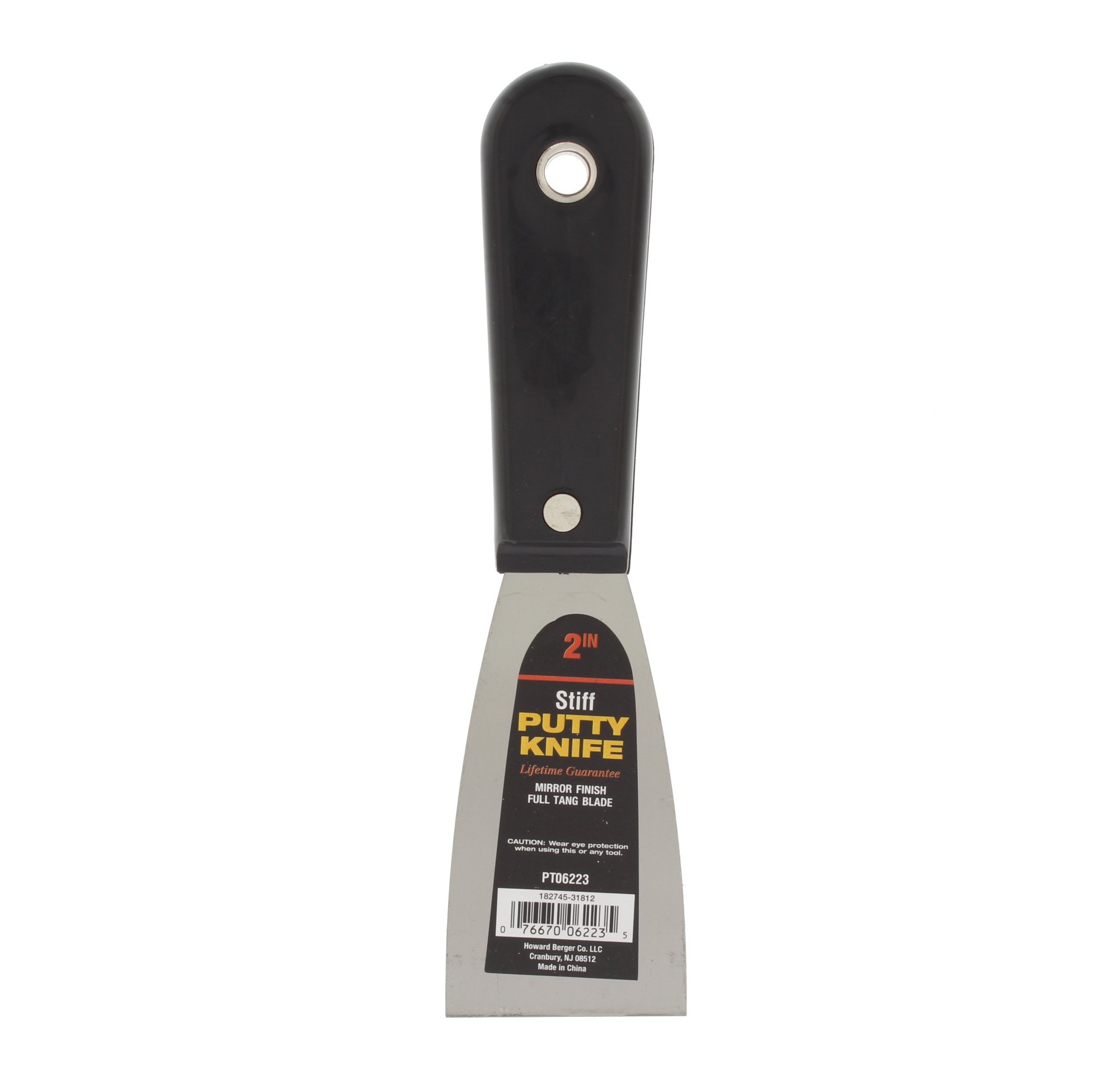 GAM PT06223 2.0 Nylon Handle Putty Knife - Stiff Blade for Professional Drywall, Spackling & Paint Repair - Perfect for DIY Home Improvement and Construction Projects