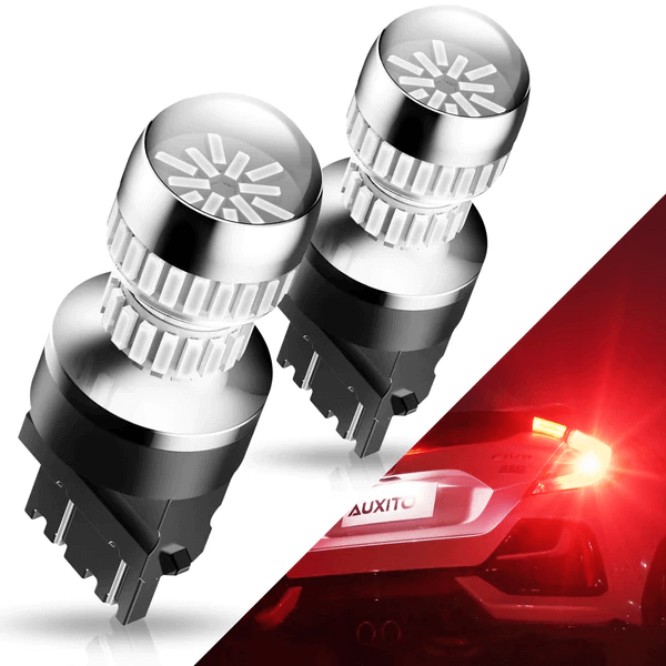 1999-2022 Ford F-350 LED Tail Brake Light Bulb - 3157 Red Replacement - Perfect for Night Driving & Enhanced Safety