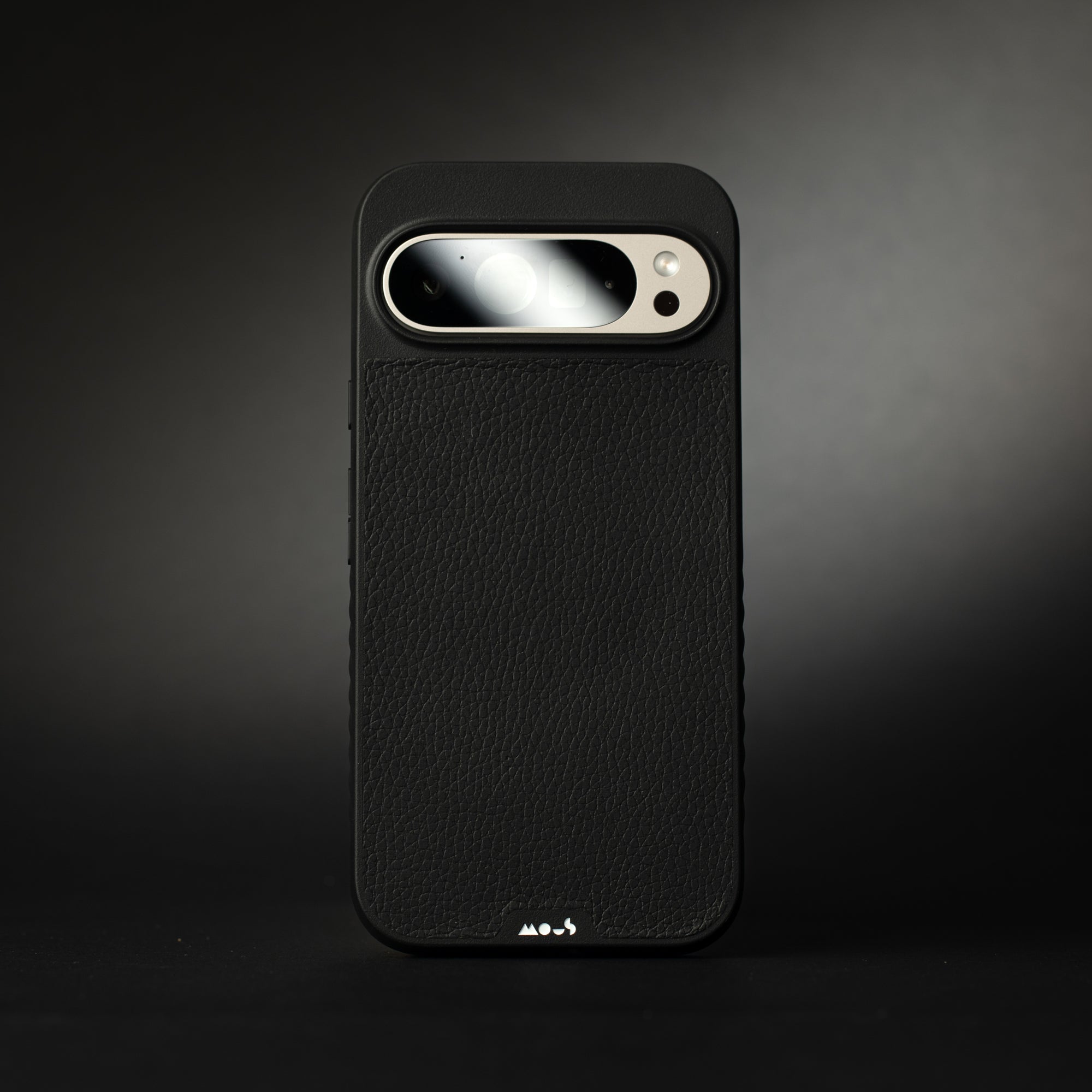 MagSafe Compatible Black Leather iPhone Case for iPhone 14/13/12 Pro Max - Premium Slim Protective Cover with Magnetic Alignment (Perfect for Work, Travel & Everyday Use)
