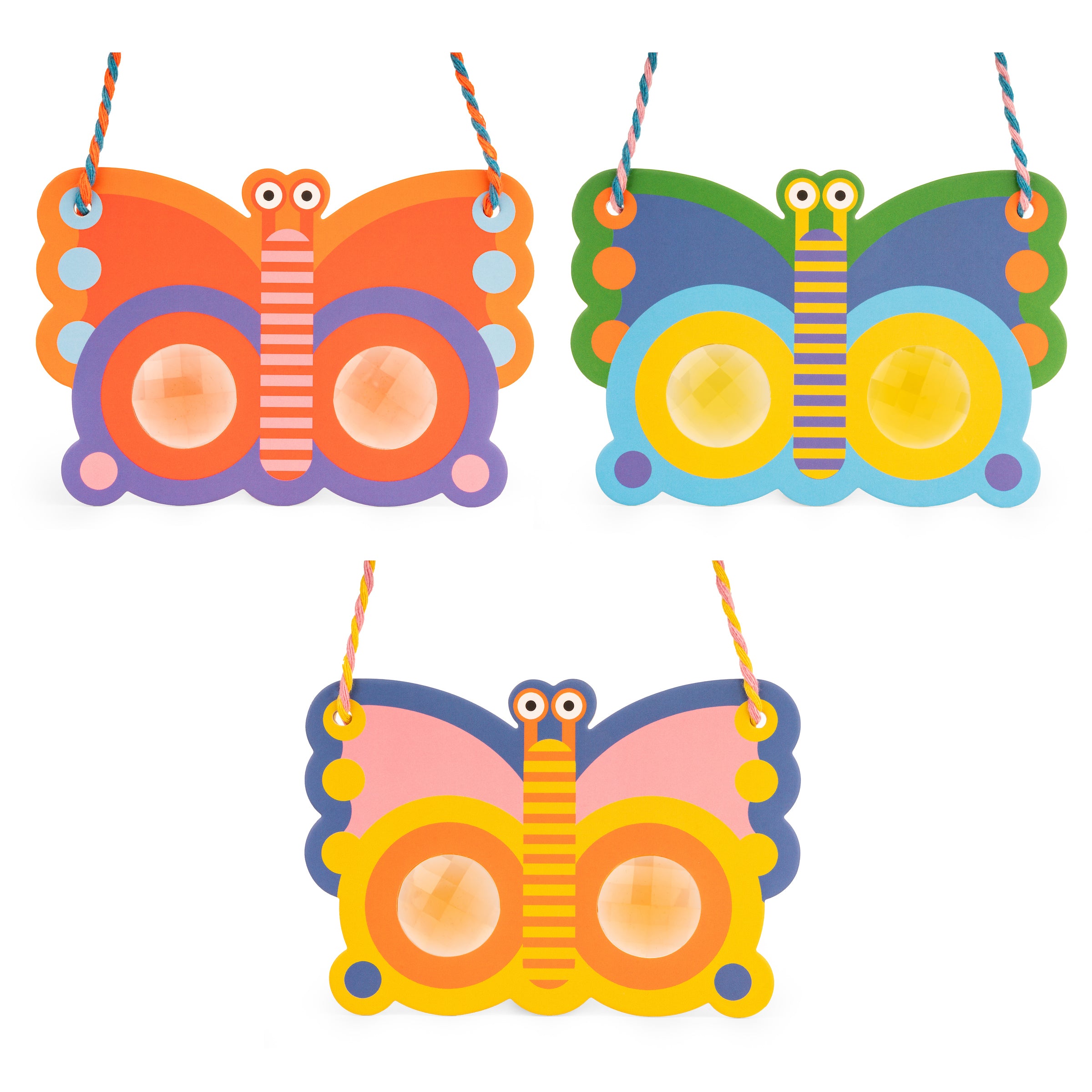 Kidoki Butterfly Color Contact Lenses - Soft & Comfortable for Daily Wear, Halloween & Cosplay Costume Accessories