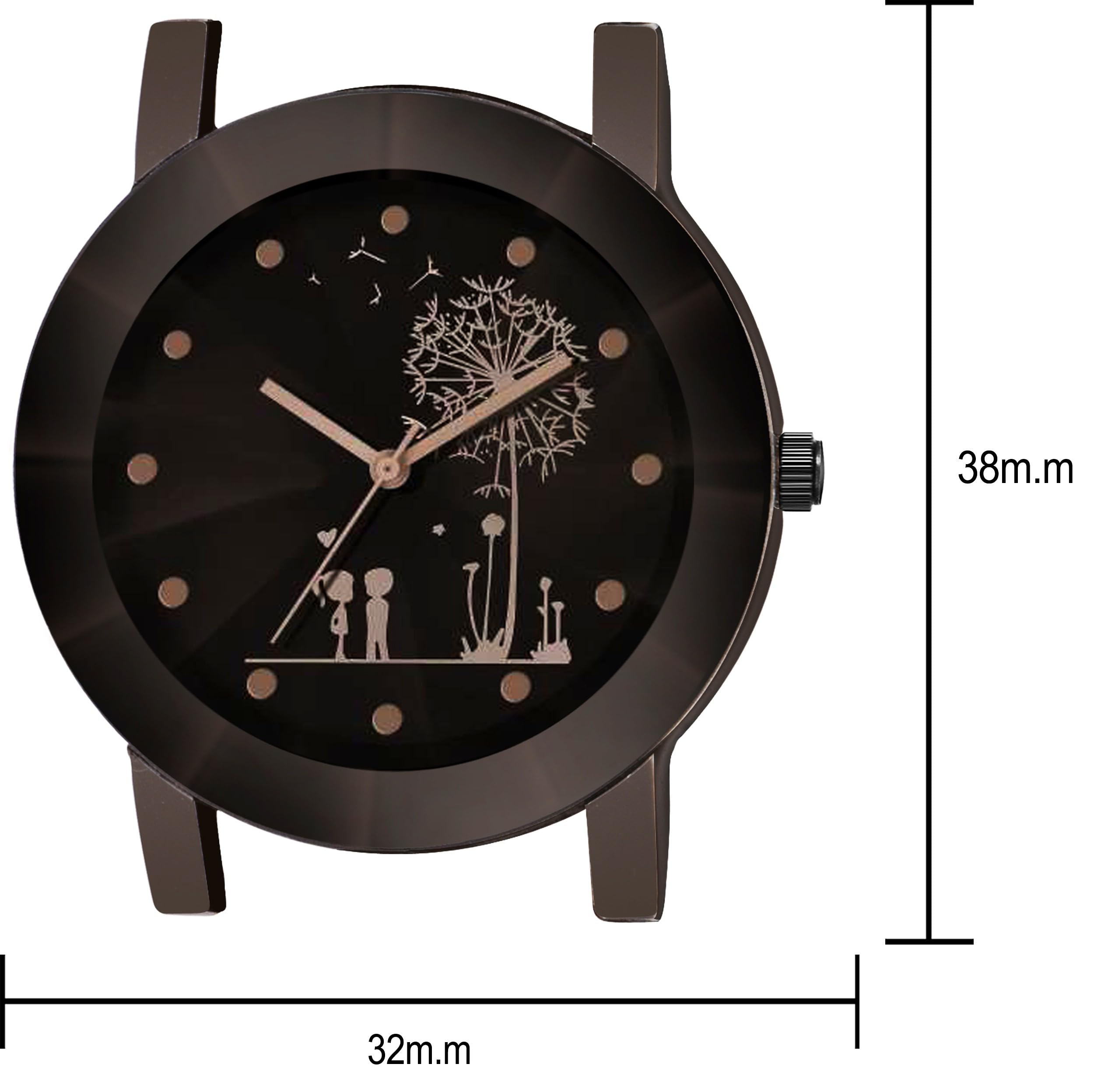 Stylish Black Dial Stainless Steel Couple Watches for Men and Women - Perfect for Anniversaries, Weddings & Romantic Gifts
