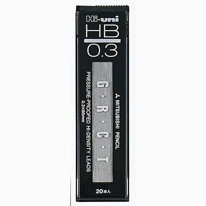 Hi-Uni Pencil Lead Refills - Premium Graphite for Smooth Writing & Sketching - Compatible with Mitsubishi Pencils - Perfect for Artists, Students & Office Use