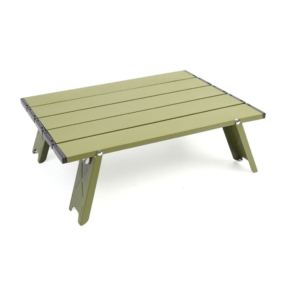 Portable Folding Camping Table - Lightweight Aluminum Mini Table for Outdoor, Tent, Home, Office & Travel | Foldable Design for Picnics, Beach, RV & Backpacking (Oriental Jousuke Color)