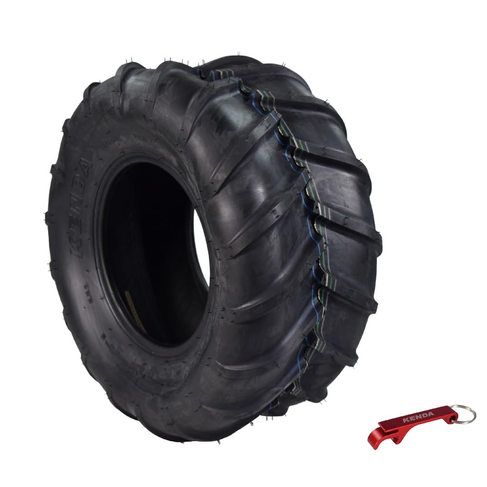 Kenda 22x11-10 Lawn Mower Tires - Rear Garden Tractor Tires Compatible with Grasshopper Mowers | Durable All-Terrain Tread | Includes Free Bottle Opener Keychain | Perfect for Landscaping, Yard Maintenance & Commercial Mowing