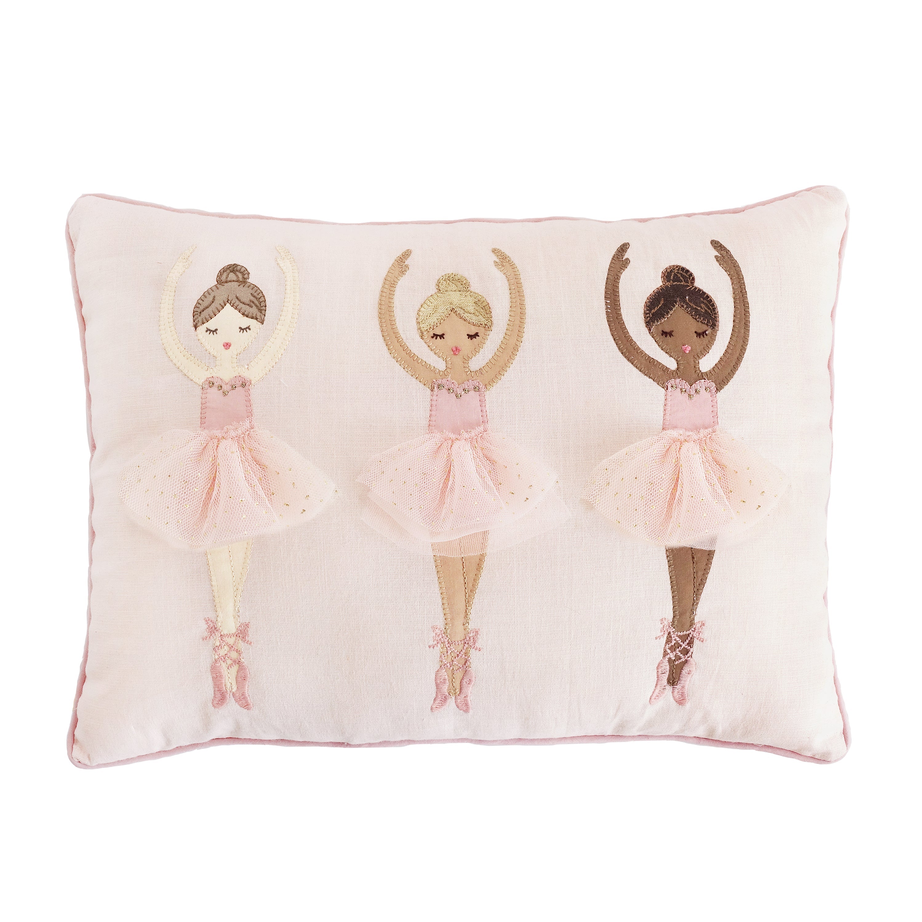 Elegant Ballerina Decor Pillow - Soft & Stylish Home Decorative Throw Cushion for Living Room, Bedroom, Nursery, or Gift