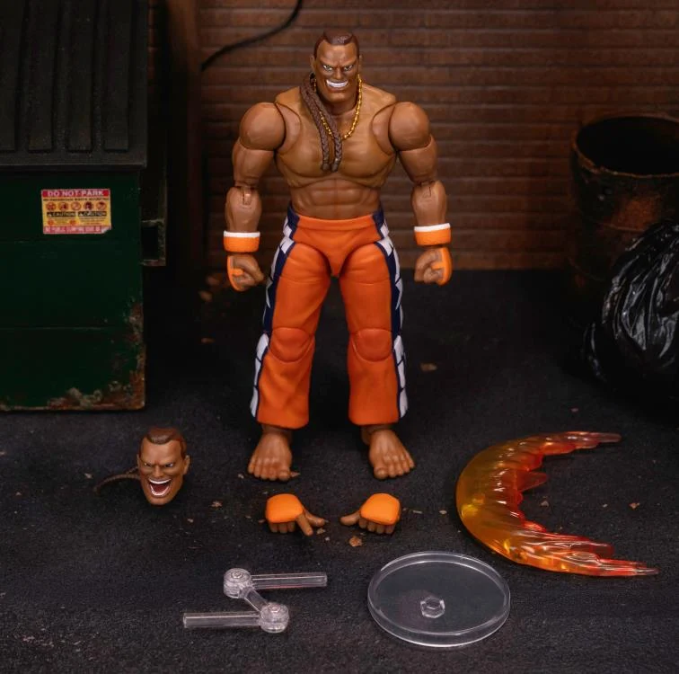 Jada Toys 1/12 Scale 6-Inch Street Fighter II Action Figures - Cammy, Dee Jay & Guile Collectible Figurines for Display, Gaming & Cosplay Inspiration
