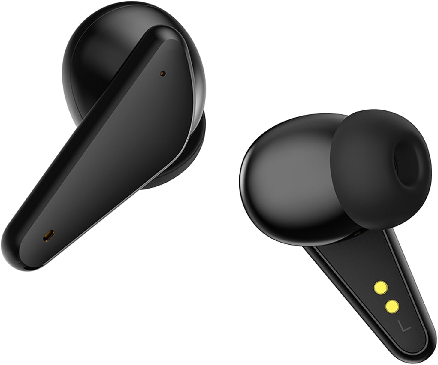 **Wireless Bluetooth Earbuds with 60Hrs Playtime, Active Noise Cancelling, Deep Bass & Built-in Mic - Compatible with iPhone & Android - Perfect for Workouts, Commuting & Travel**