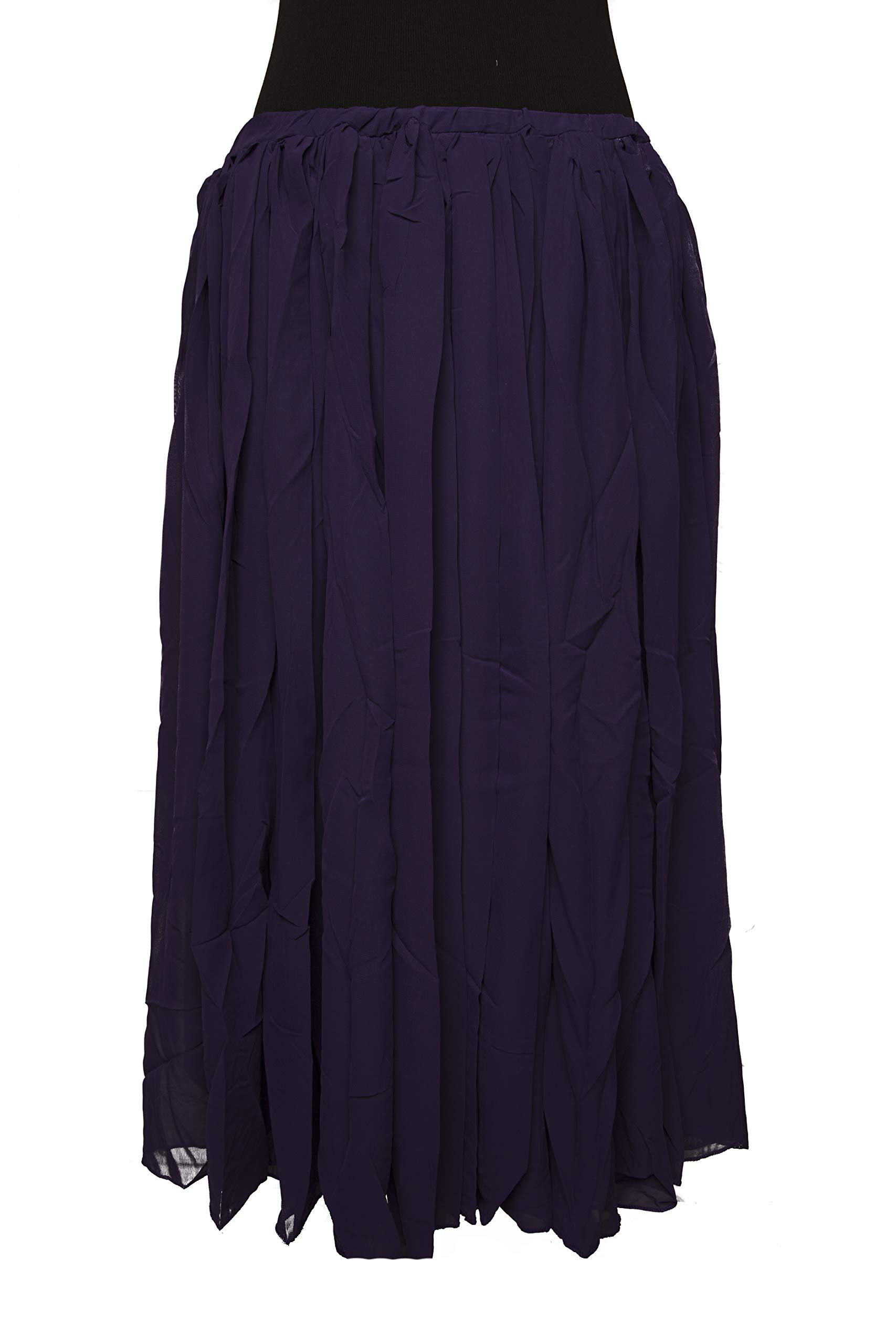 Stylish Western Fashion Rayon Skirt for Women - Flowy Boho Midi Skirt with Pockets - Perfect for Summer, Festivals, and Casual Outfits