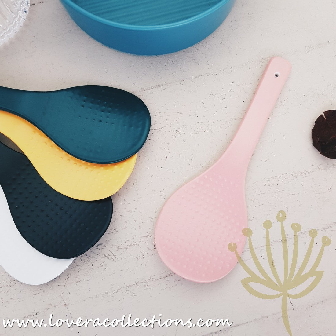 White Rice Scoop