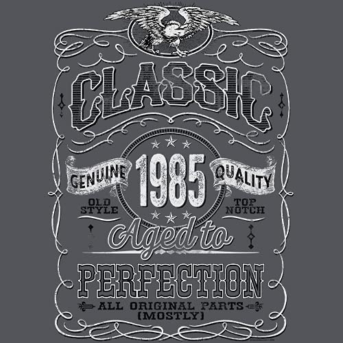 Vintage 1985 Themed 40th Birthday T-Shirt for Men - Classic Retro Gift Idea - Perfect for 40th Birthday Parties & Milestone Celebrations