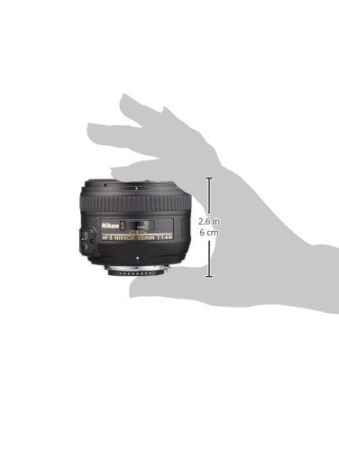 Nikon AF-S NIKKOR 50mm f/1.4G Prime Lens for DSLR Cameras - Fast Aperture, Sharp Portraits & Low Light Photography - Perfect for Weddings, Events & Professional Shoots