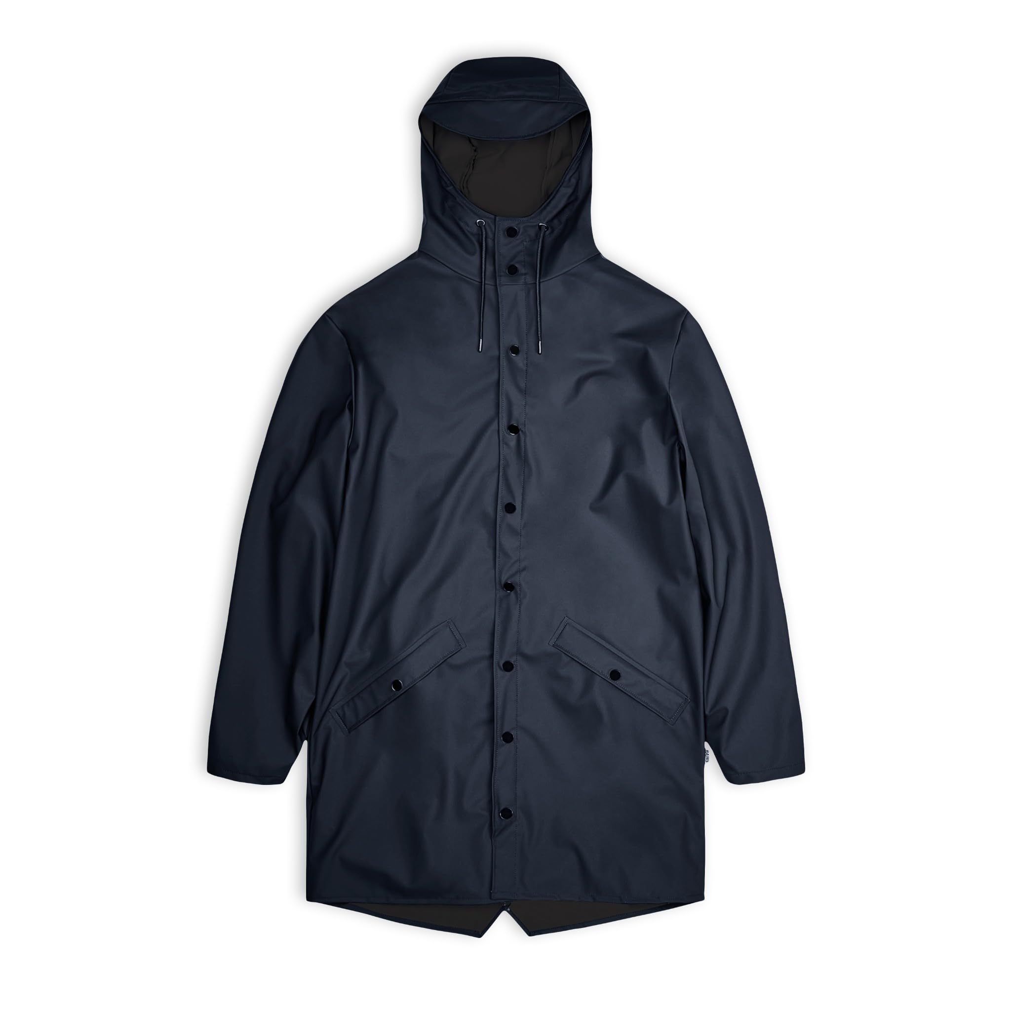 RAINS Waterproof Long Jacket for Men & Women - Windproof Lightweight Raincoat with 2 Year Warranty | Perfect for Outdoor Activities, Commuting & Travel