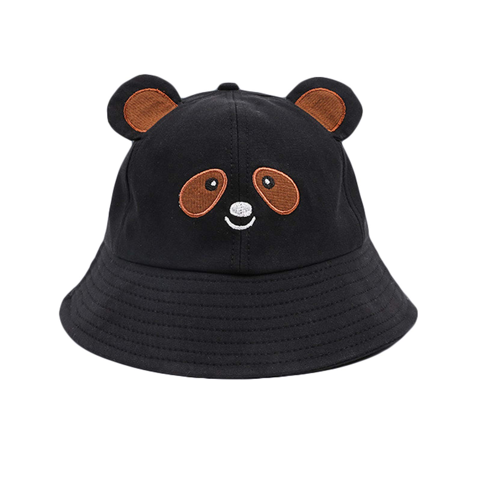 Stylish Men's Bucket Hat with Adjustable Strap - UV Protection Sun Hat for Fishing, Beach, and Outdoor Activities - Cute Cartoon Design for Couples and All-Match Fashion