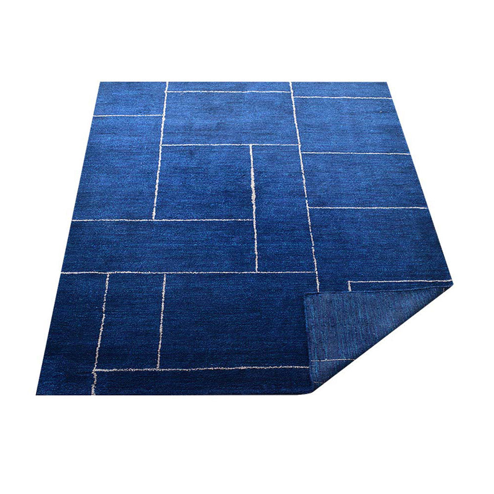 Hand-Knotted Diamond Area Rug - Luxury Persian Style for Living Room, Bedroom & Office Decor